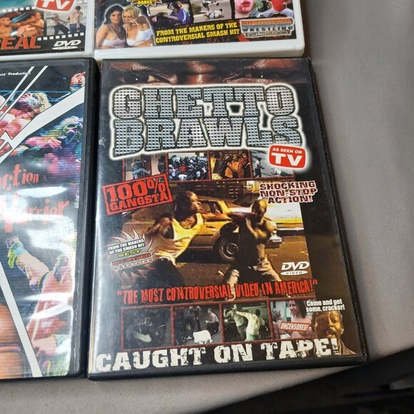WWE Fighting DVDS As Seen On TV Violent Backyard Fighting Mixed Lot of 4 - Picture 6 of 15